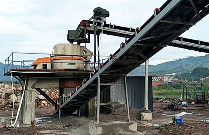 Project case of feldspar sand production line with an annual output of 500,000 cubic meters