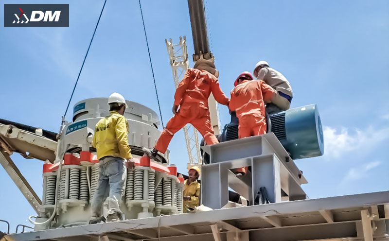 Precautions for Installation and Commissioning of Hydraulic Cone Crushers