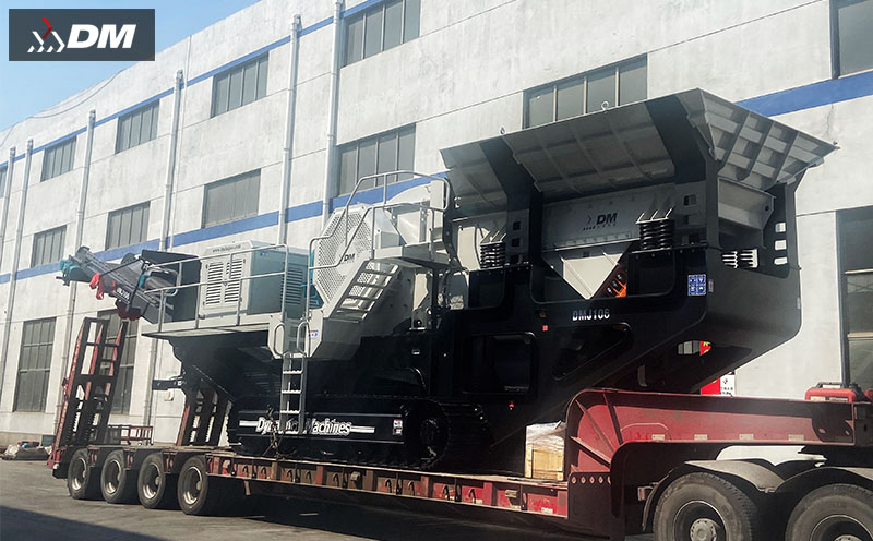 Mobility Redefined: Shanghai's Tracked Crushers Reach Every Site