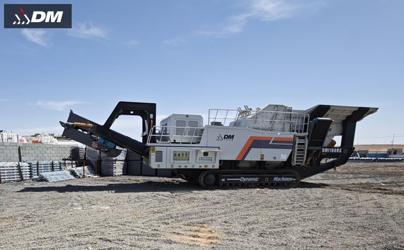 DongMeng Tracked Mobile Crusher —— Flexible Deployment, Instant Aggregate Output