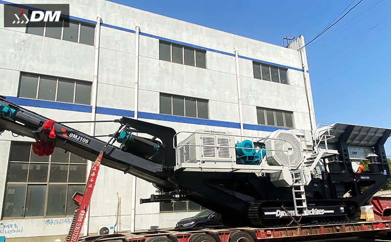 Agile Performance: DongMeng Mobile Crushers, Ready for Ireland's Changing Sites