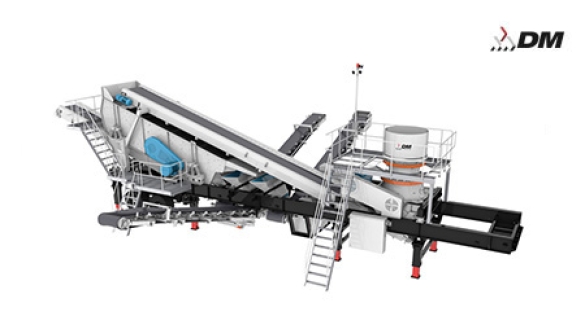 DLD Wheeled Mobile Cone Crushing Plant