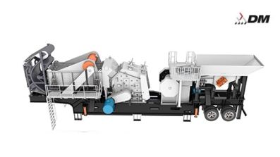 DLD Wheeled Mobile Jaw  Crushing Plant