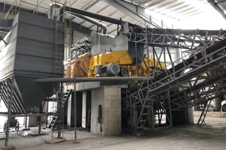 Projet de ligne de production de pierre calcaire à grande échelle de 20 000 tonnes dans la province de Jiangxi Jiujiang