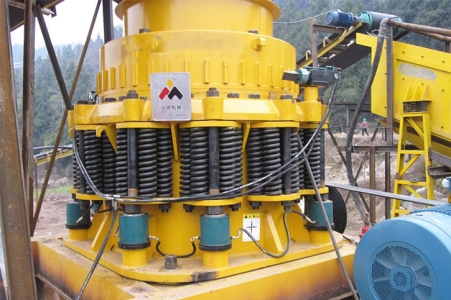 Ligne de production de sable de galets de rivière avec une capacité horaire de 300 tonnes
