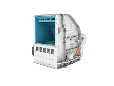 Large-diameter hydraulic impact crusher